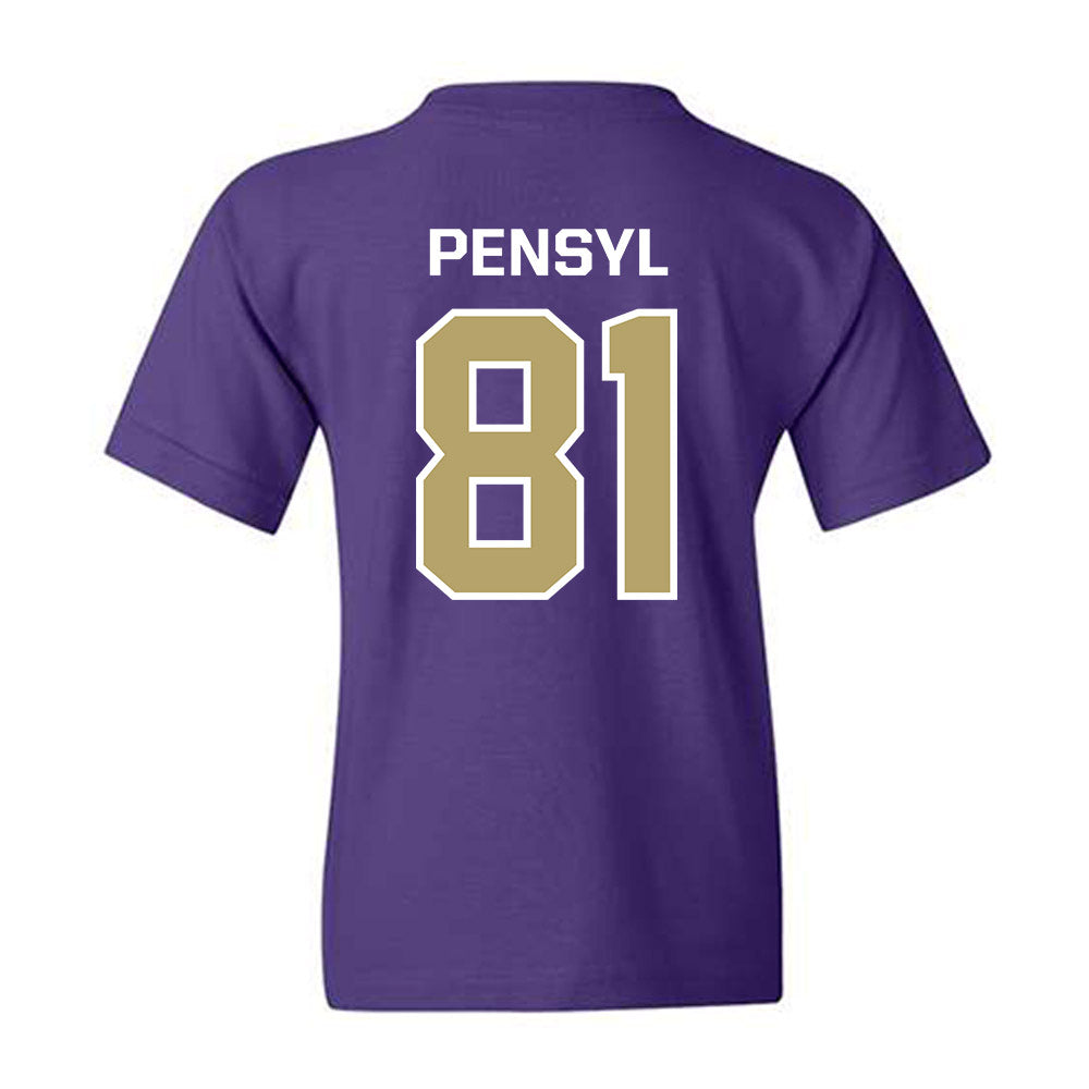 JMU - NCAA Football : Chase Pensyl - Classic Shersey Youth T-Shirt-1