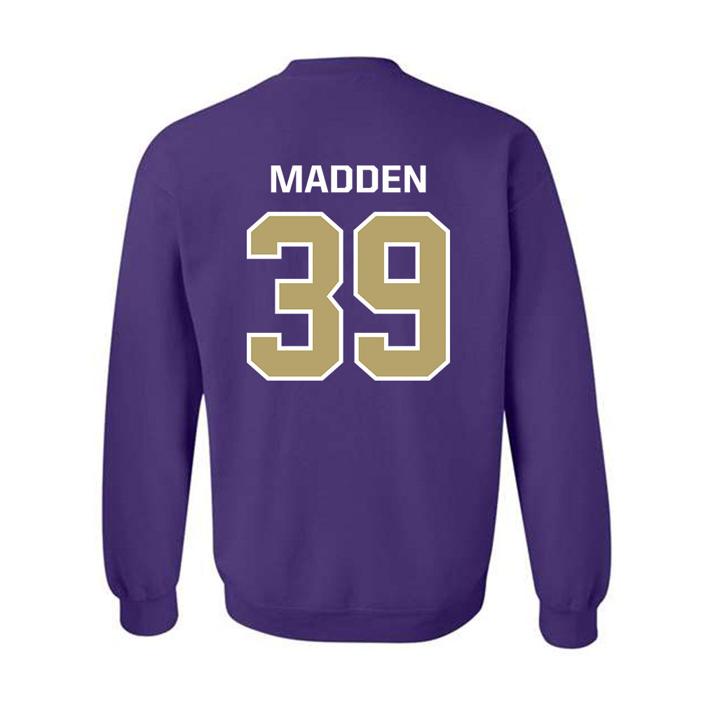JMU - NCAA Baseball : Griffin Madden - Classic Shersey Crewneck Sweatshirt-1