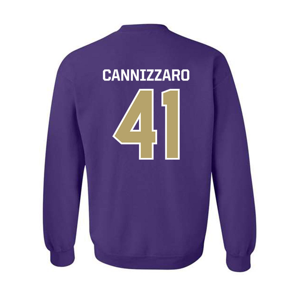 JMU - NCAA Baseball : Jack Cannizzaro - Classic Shersey Crewneck Sweatshirt-1