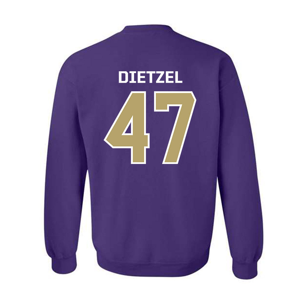 JMU - NCAA Football : Mitchell Dietzel - Classic Shersey Crewneck Sweatshirt-1