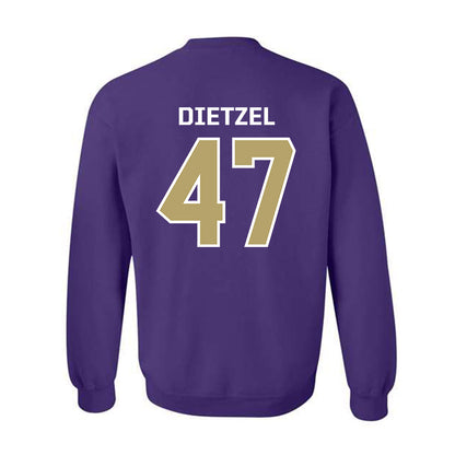 JMU - NCAA Football : Mitchell Dietzel - Classic Shersey Crewneck Sweatshirt-1