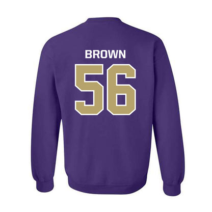 JMU - NCAA Football : Tyler Brown - Classic Shersey Crewneck Sweatshirt-1