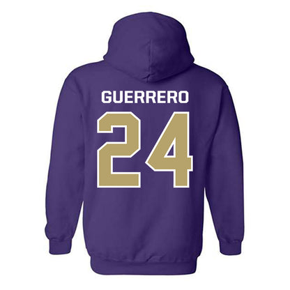 JMU - NCAA Baseball : Jack Guerrero - Classic Shersey Hooded Sweatshirt-1