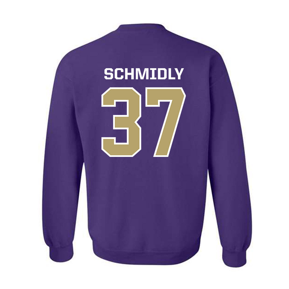 JMU - NCAA Baseball : Ike Schmidly - Classic Shersey Crewneck Sweatshirt-1