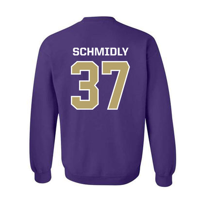 JMU - NCAA Baseball : Ike Schmidly - Classic Shersey Crewneck Sweatshirt-1