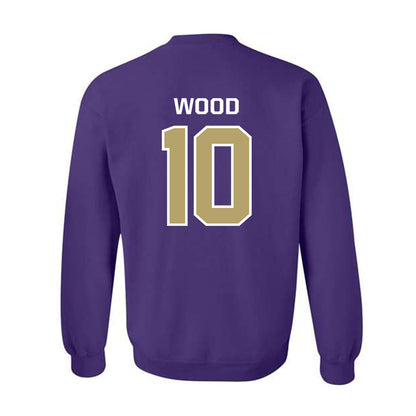JMU - NCAA Women's Lacrosse : Sammy Wood - Classic Shersey Crewneck Sweatshirt-1