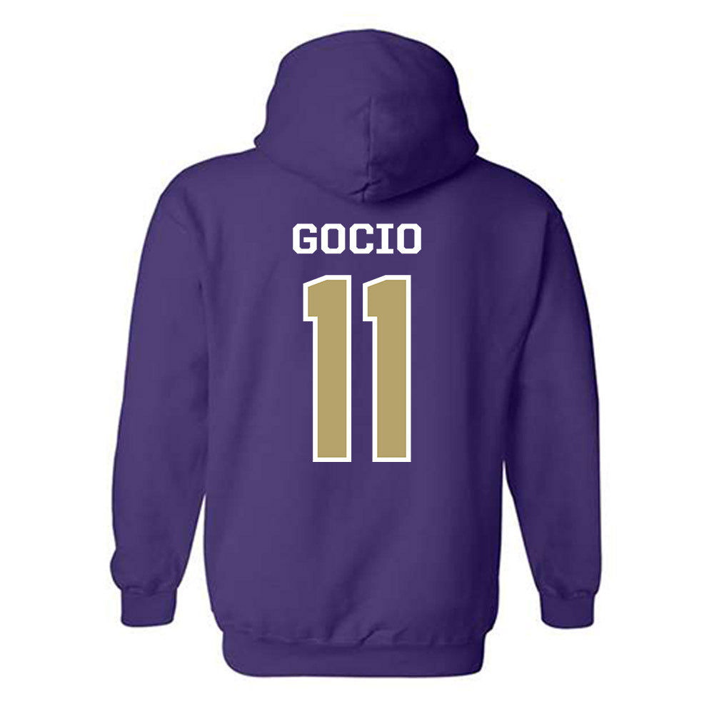 JMU - NCAA Baseball : Ryan Gocio - Classic Shersey Hooded Sweatshirt-1