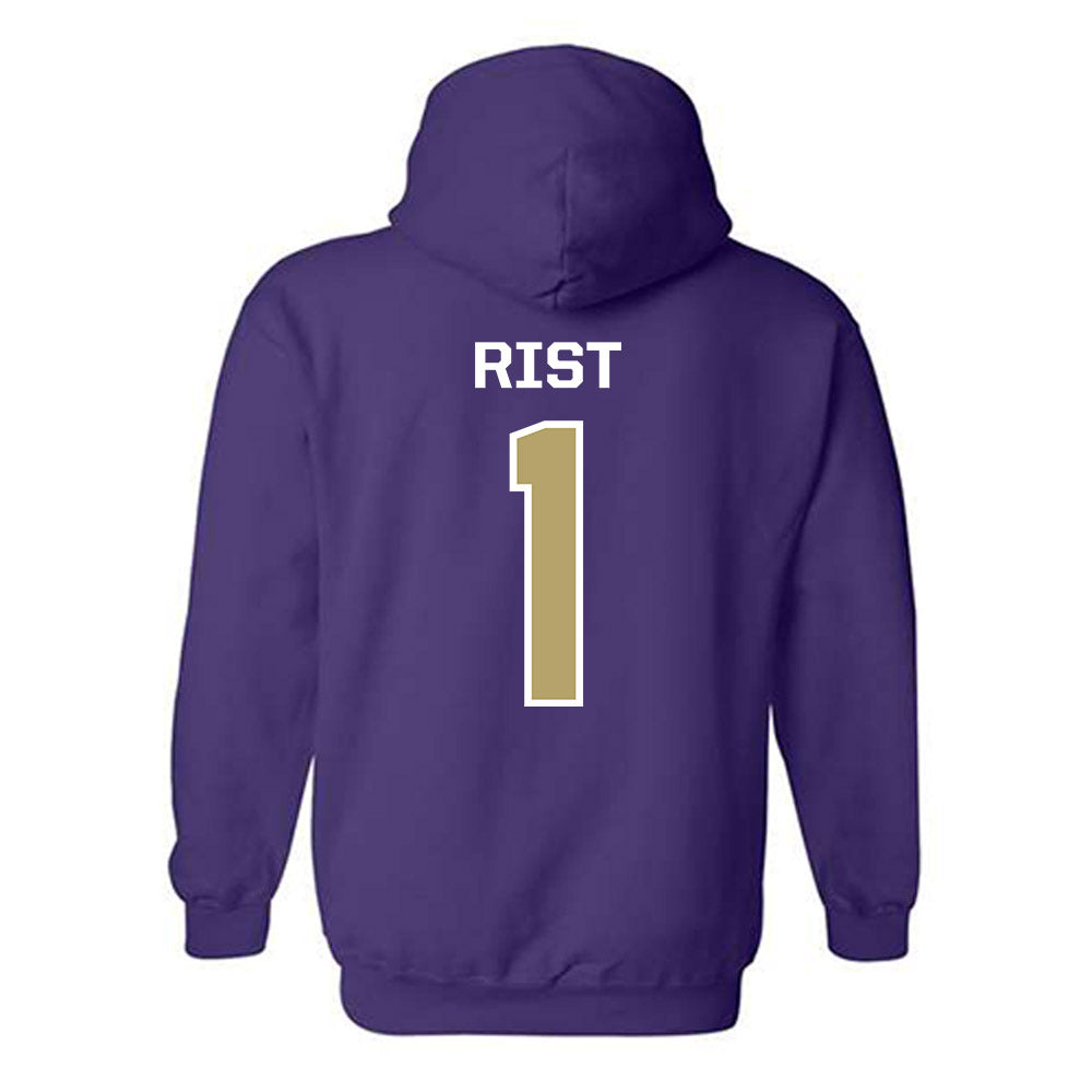 JMU - NCAA Women's Soccer : Kennedy Rist - Classic Shersey Hooded Sweatshirt-1