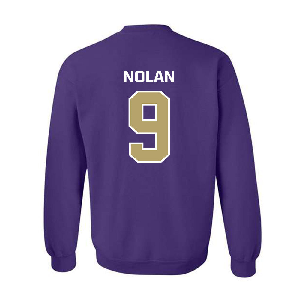 JMU - NCAA Baseball : Isaiah Nolan - Classic Shersey Crewneck Sweatshirt-1