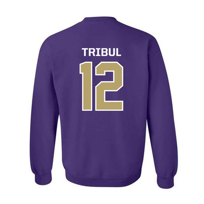 JMU - NCAA Softball : Mia Tribul - Classic Shersey Crewneck Sweatshirt-1