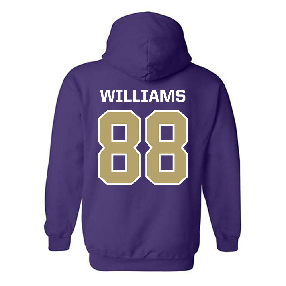 JMU - NCAA Football : Dylan Williams - Classic Shersey Hooded Sweatshirt-1