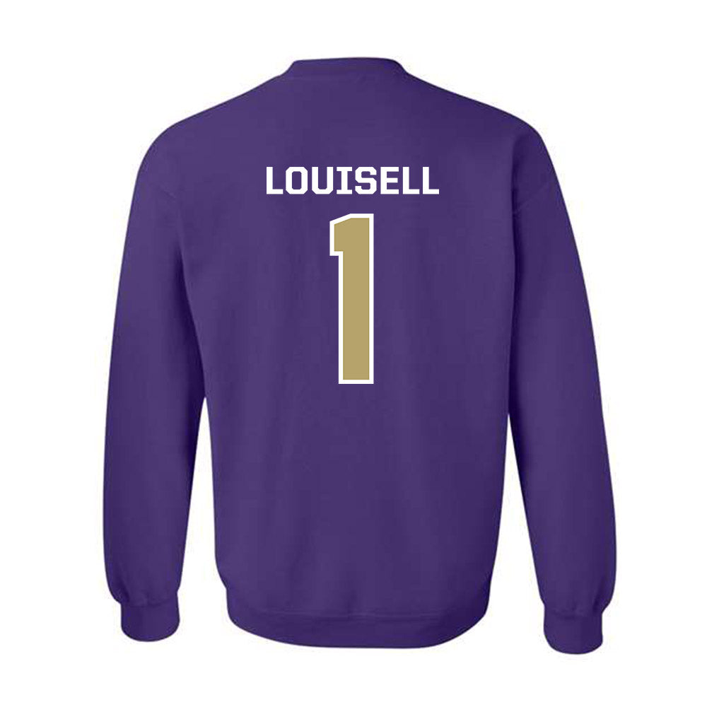 JMU - NCAA Women's Volleyball : Kennedy Louisell - Classic Shersey Crewneck Sweatshirt-1