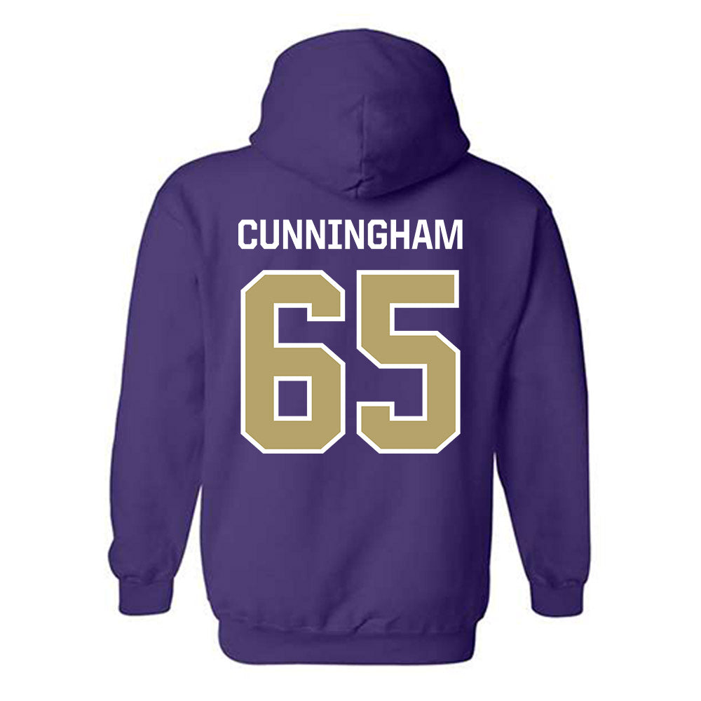 JMU - NCAA Football : Parker Cunningham - Classic Shersey Hooded Sweatshirt-1