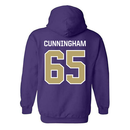 JMU - NCAA Football : Parker Cunningham - Classic Shersey Hooded Sweatshirt-1