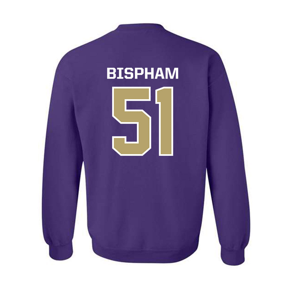 JMU - NCAA Football : Christopher Bispham - Classic Shersey Crewneck Sweatshirt-1