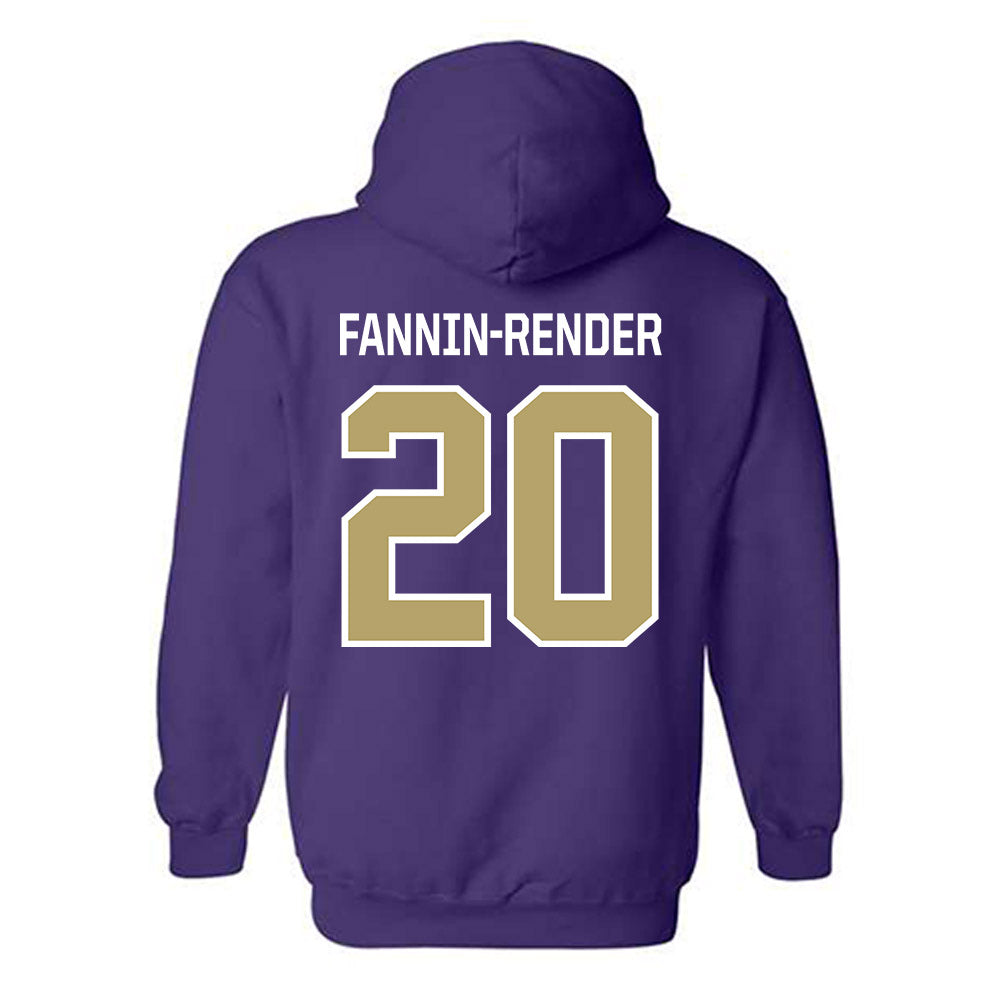 JMU - NCAA Football : Malachi Fannin-Render - Classic Shersey Hooded Sweatshirt-1