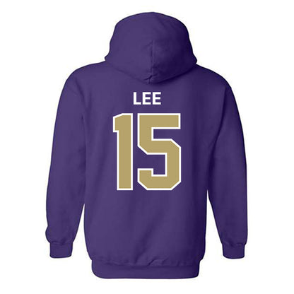 JMU - NCAA Men's Basketball : Brandon Lee - Classic Shersey Hooded Sweatshirt-1