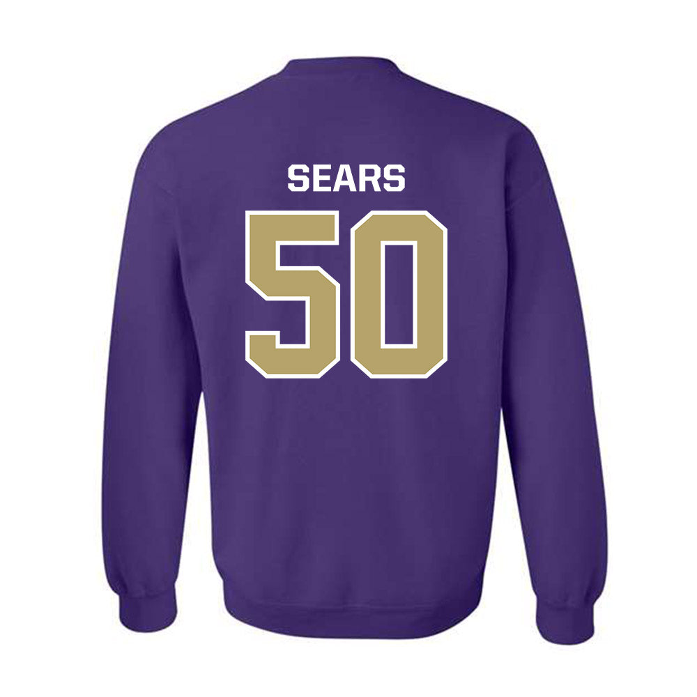 JMU - NCAA Football : Jesse Sears - Classic Shersey Crewneck Sweatshirt-1