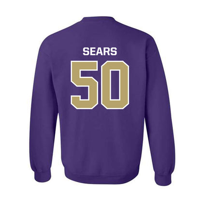 JMU - NCAA Football : Jesse Sears - Classic Shersey Crewneck Sweatshirt-1