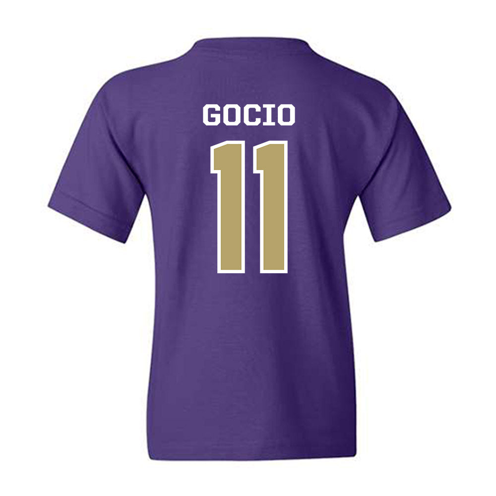 JMU - NCAA Baseball : Ryan Gocio - Classic Shersey Youth T-Shirt-1