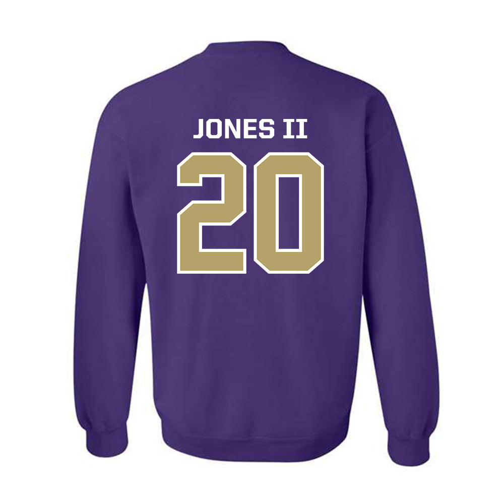 JMU - NCAA Football : Terrence Jones II - Classic Shersey Crewneck Sweatshirt-1