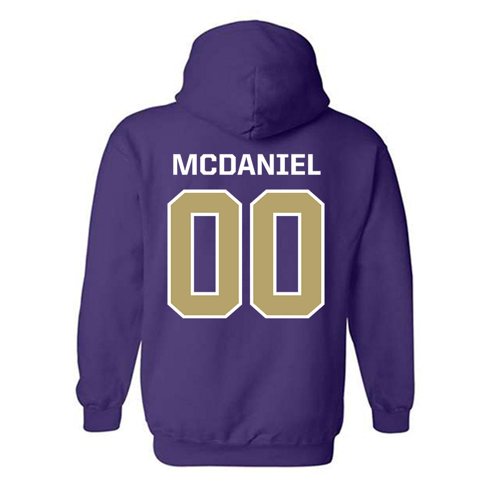 JMU - NCAA Women's Basketball : Peyton McDaniel - Classic Shersey Hooded Sweatshirt-1