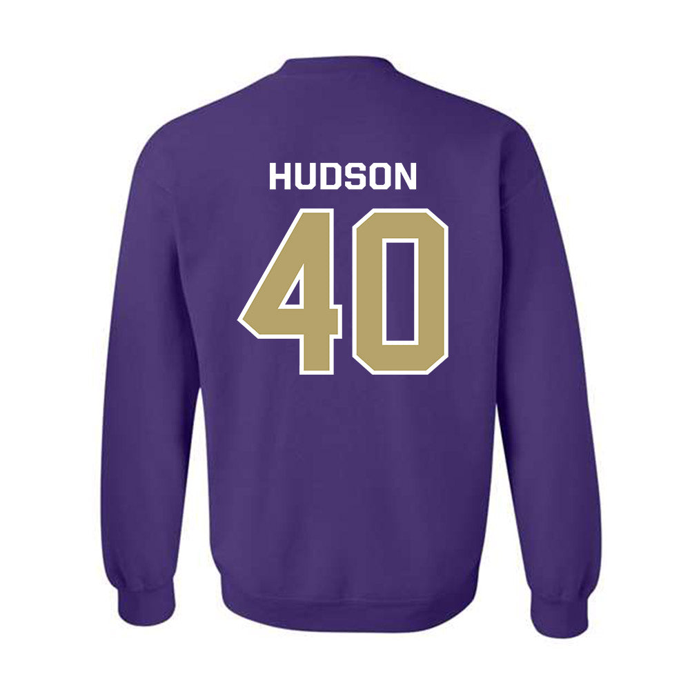 JMU - NCAA Football : Zion Hudson - Classic Shersey Crewneck Sweatshirt-1
