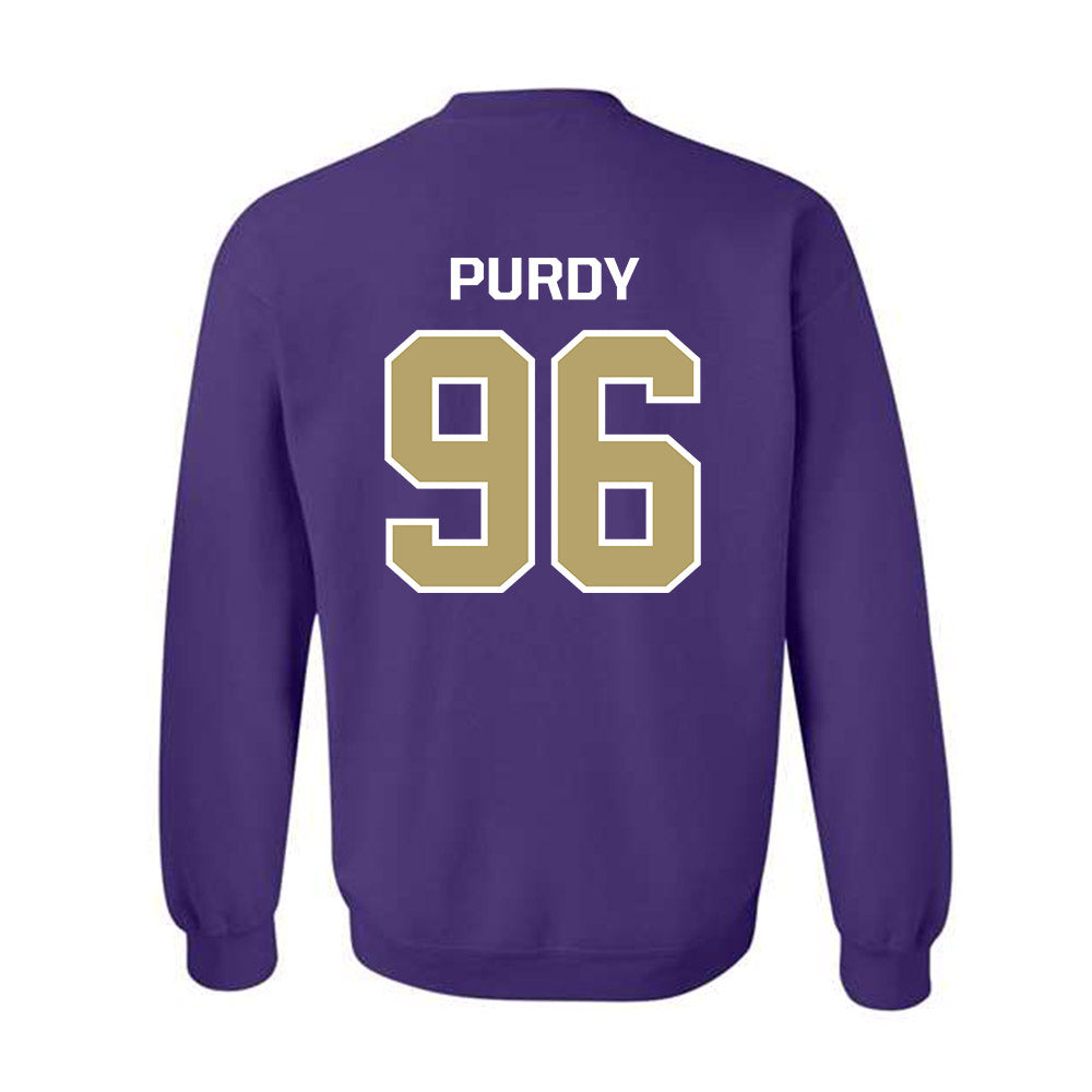 JMU - NCAA Football : Cole Purdy - Classic Shersey Crewneck Sweatshirt-1