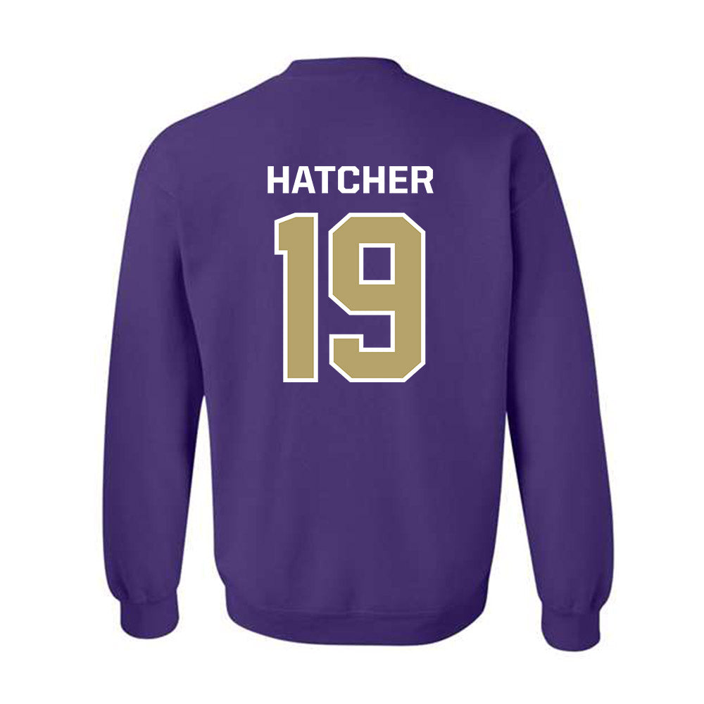 JMU - NCAA Softball : E.G. Hatcher - Classic Shersey Crewneck Sweatshirt-1