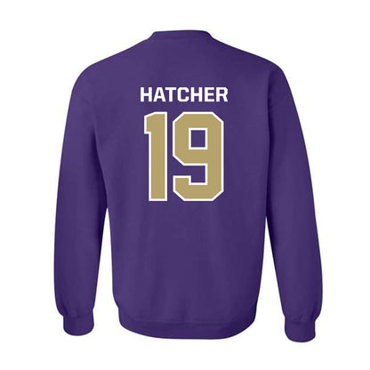 JMU - NCAA Softball : E.G. Hatcher - Classic Shersey Crewneck Sweatshirt-1