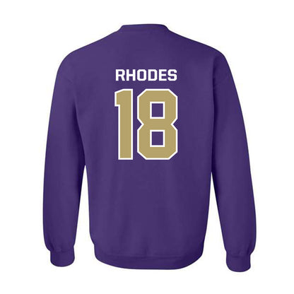 JMU - NCAA Football : Jase Rhodes - Classic Shersey Crewneck Sweatshirt-1