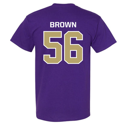 JMU - NCAA Football : Tyler Brown - Classic Shersey T-Shirt-1