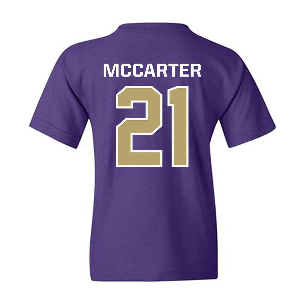 JMU - NCAA Football : Jackson McCarter - Classic Shersey Youth T-Shirt-1