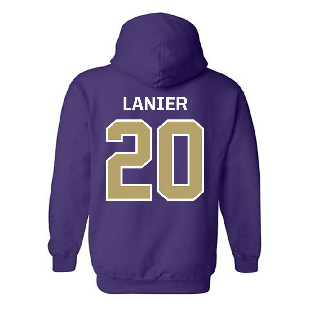 JMU - NCAA Softball : BK Lanier - Classic Shersey Hooded Sweatshirt-1