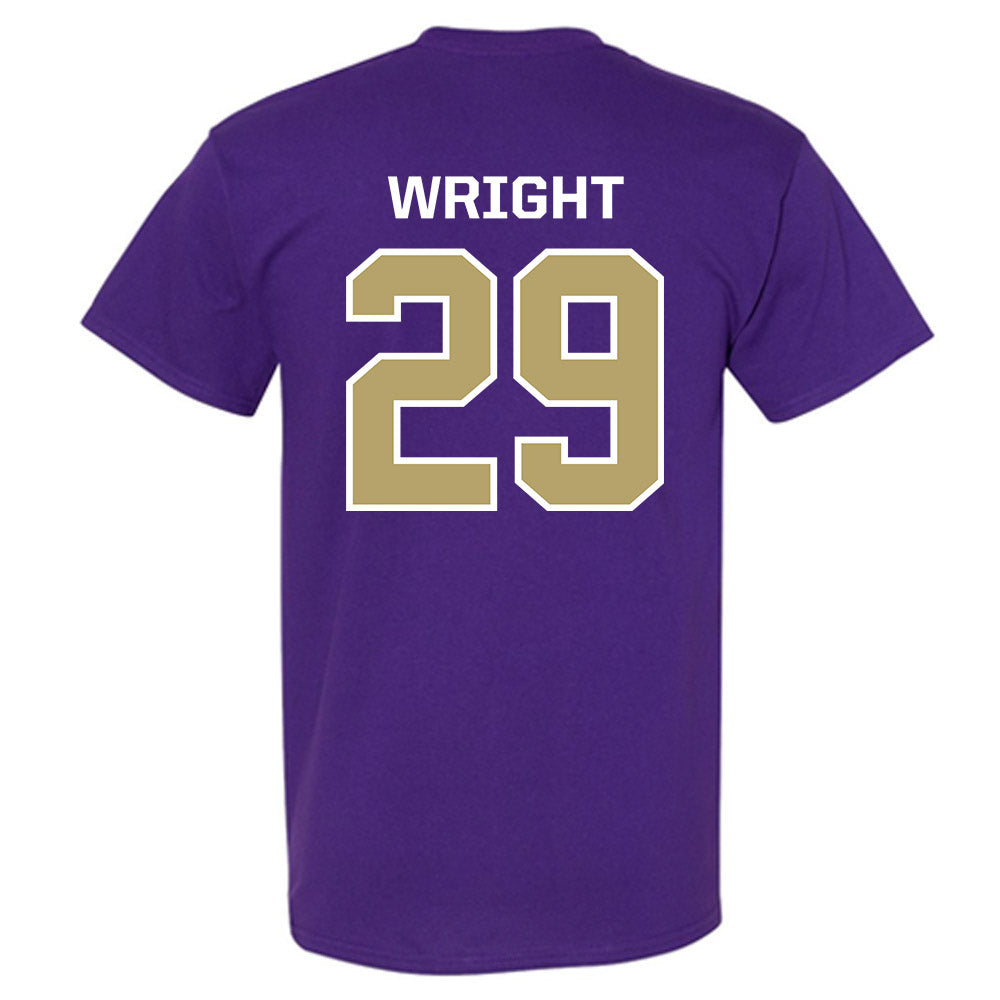 JMU - NCAA Football : KJ Wright - Classic Shersey T-Shirt-1