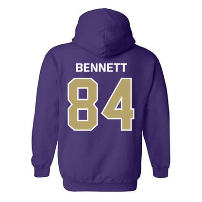 JMU - NCAA Football : Andrew Bennett - Classic Shersey Hooded Sweatshirt-1