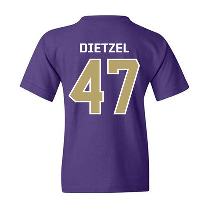 JMU - NCAA Football : Mitchell Dietzel - Classic Shersey Youth T-Shirt-1