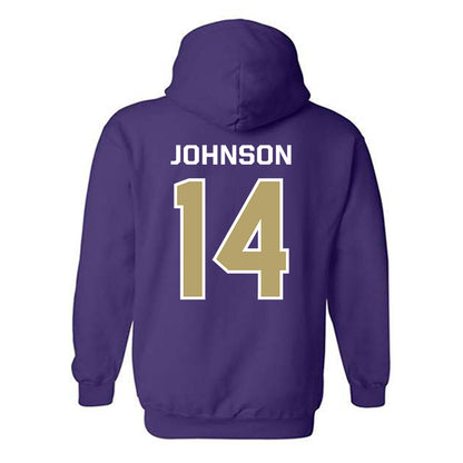 JMU - NCAA Softball : Taylor Johnson - Classic Shersey Hooded Sweatshirt-1