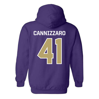 JMU - NCAA Baseball : Jack Cannizzaro - Classic Shersey Hooded Sweatshirt-1