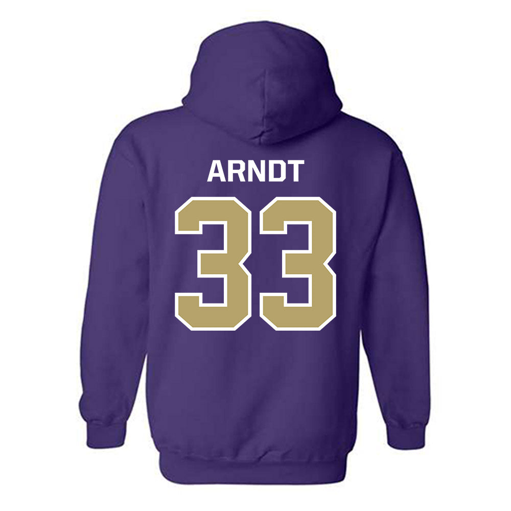 JMU - NCAA Women's Soccer : Aleigha Arndt - Classic Shersey Hooded Sweatshirt-1