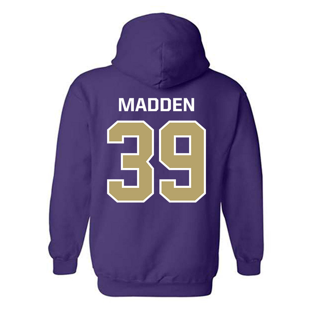 JMU - NCAA Baseball : Griffin Madden - Classic Shersey Hooded Sweatshirt-1