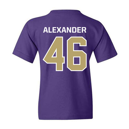 JMU - NCAA Baseball : Luke Alexander - Classic Shersey Youth T-Shirt-1