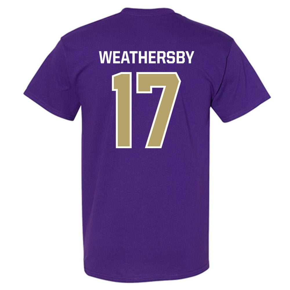 JMU - NCAA Football : Gannon Weathersby - Classic Shersey T-Shirt-1