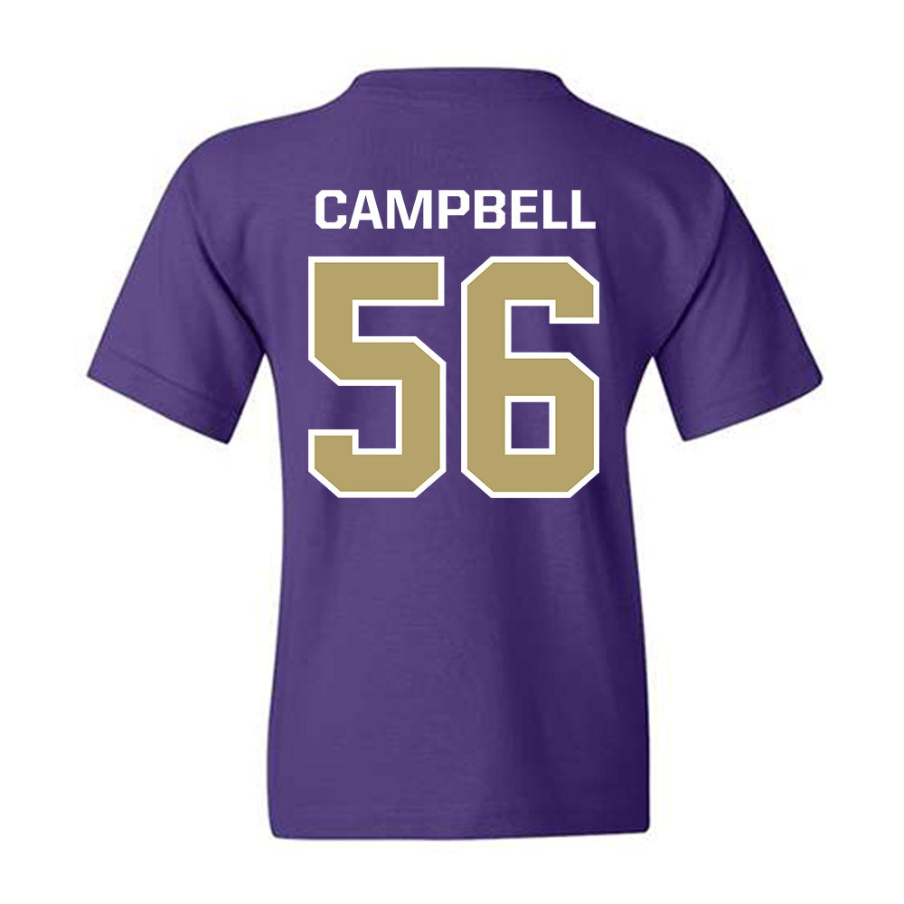 JMU - NCAA Football : JaKobe Campbell - Classic Shersey Youth T-Shirt-1