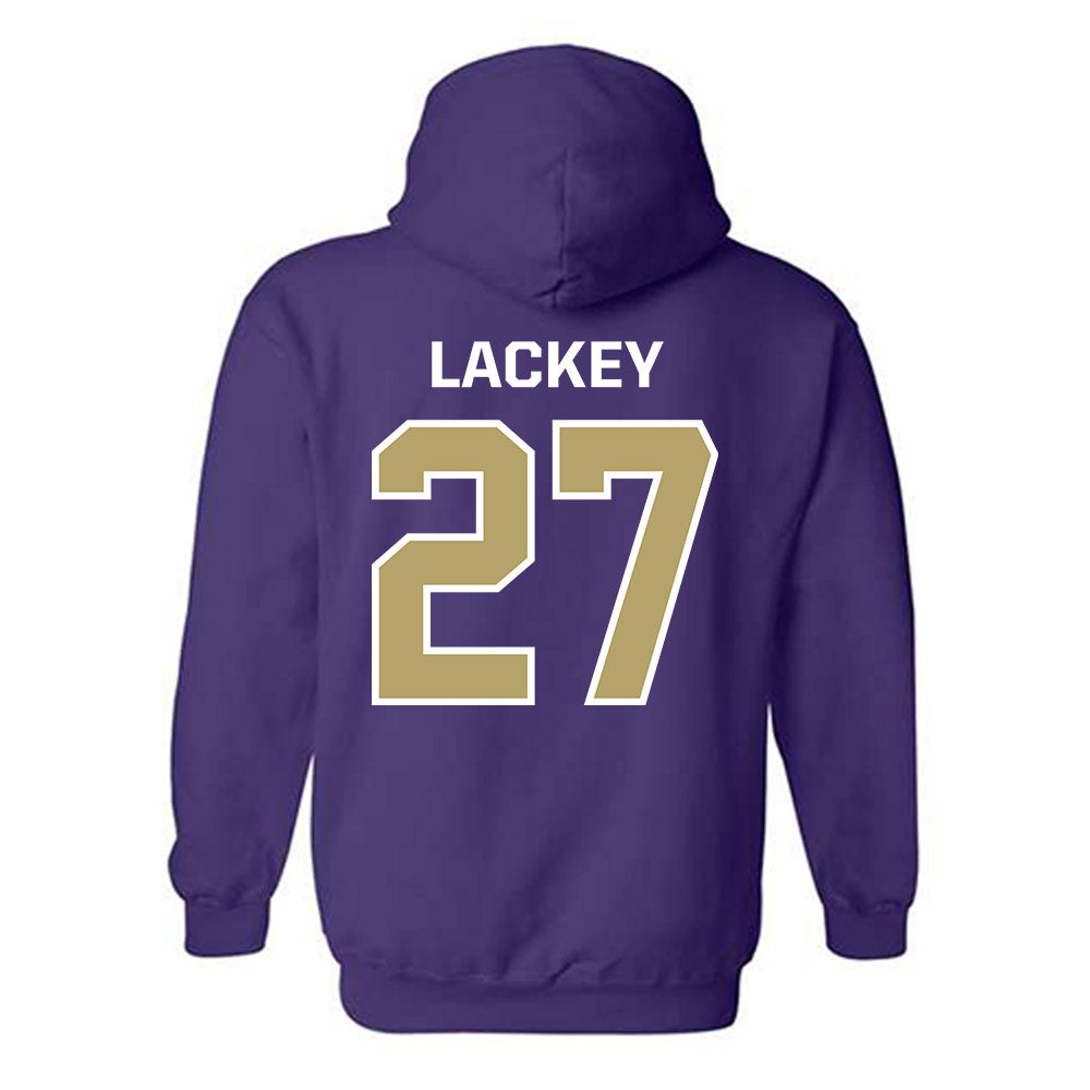 JMU - NCAA Women's Soccer : Ginny Lackey - Classic Shersey Hooded Sweatshirt-1