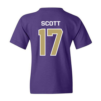 JMU - NCAA Football : Michael Scott - Classic Shersey Youth T-Shirt-1
