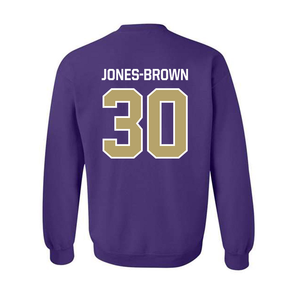 JMU - NCAA Women's Basketball : Ja'Quoia Jones-Brown - Classic Shersey Crewneck Sweatshirt-1