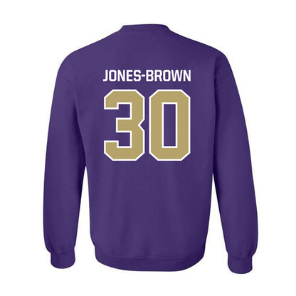 JMU - NCAA Women's Basketball : Ja'Quoia Jones-Brown - Classic Shersey Crewneck Sweatshirt-1