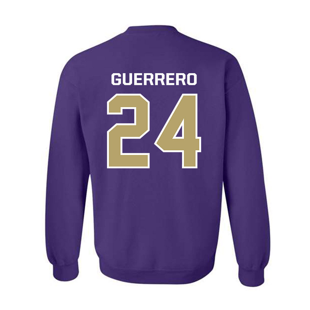 JMU - NCAA Baseball : Jack Guerrero - Classic Shersey Crewneck Sweatshirt-1