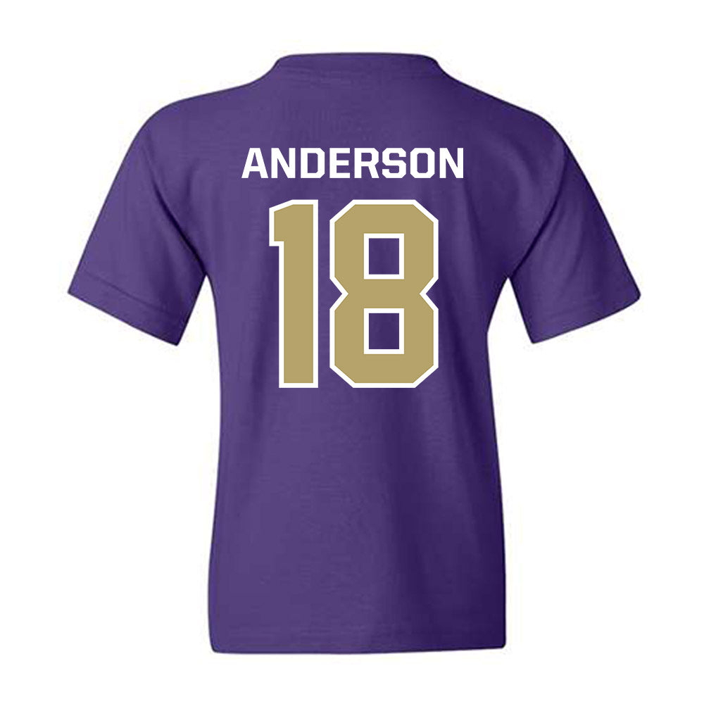 JMU - NCAA Baseball : Jack Anderson - Classic Shersey Youth T-Shirt-1